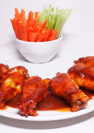 Una foto de Alitas BBQ mexicanas