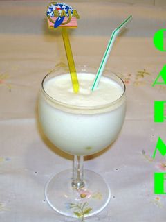 Una foto de Batido de melón