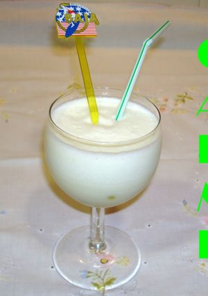 Una foto de Batido de melón