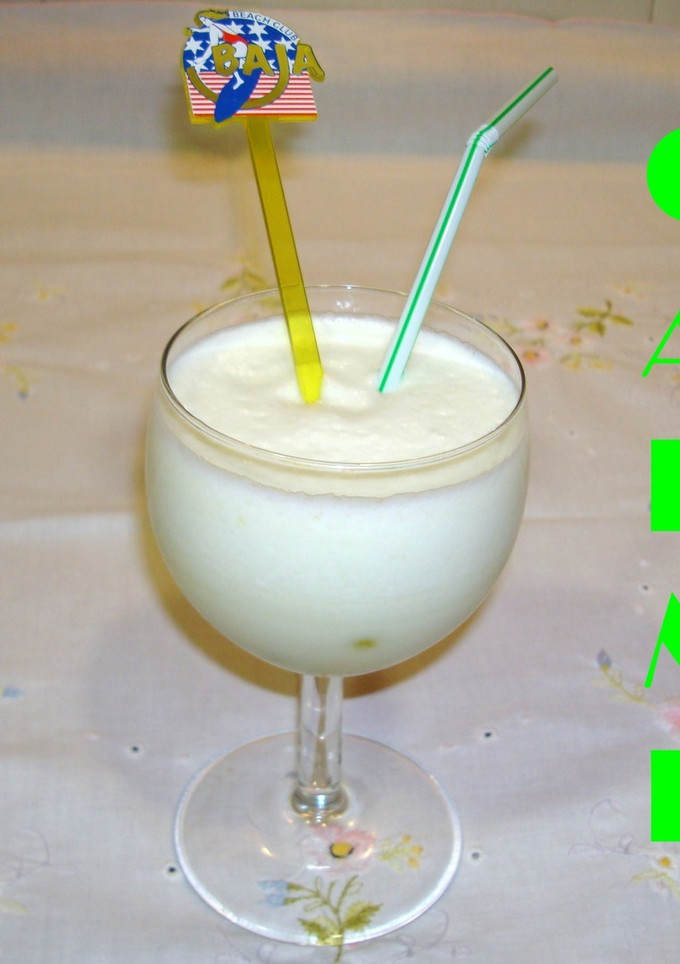 Una foto de Batido de melón