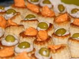 "Vol Au Vents" rellenos de Anchoa y Sobrasada