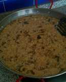 Arroz cremoso con setas y foie