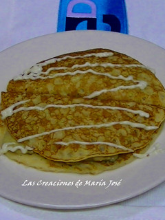 Una foto de Crepes de champiñones
