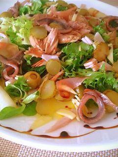 Una foto de Ensalada de melva con anchoas