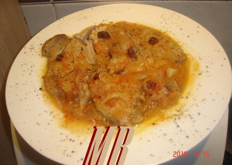Atún fresco a la catalana