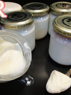 Una foto de Yogur casero en microondas y horno