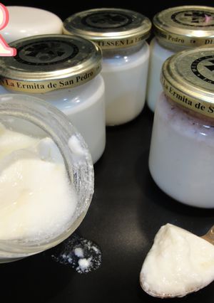 Una foto de Yogur casero en microondas y horno