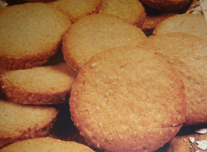 Una foto de Galletitas de miel y avena