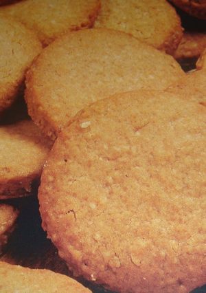Una foto de Galletitas de miel y avena