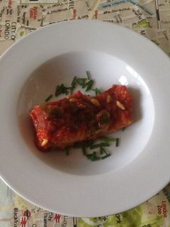 Una foto de Cazuela de bacalao de la iaia