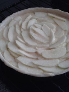 Una foto de Tarta de manzana esponjosa