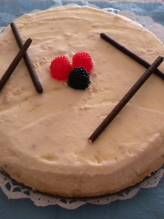 Foto principal de Tarta de queso y chocolate blanco