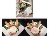 Huevos escalfados con toque especial 