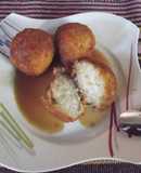 Buñuelos de yuca (mandioca) y queso