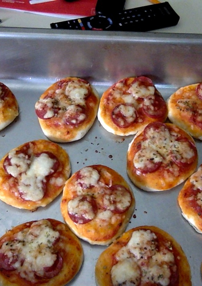 Una foto de Mini pizzas 