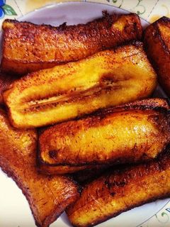 Una foto de Plátanos fritos