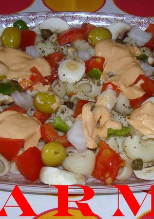 Una foto de Ensalada ilustrada