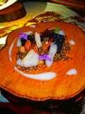 Plato en base al mar
