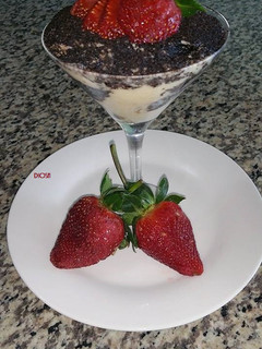 Una foto de Mousse de oreo