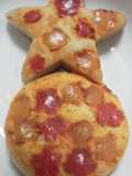 Minipizza /pan (sin queso) para tupper. Apto celiacos y alergicos