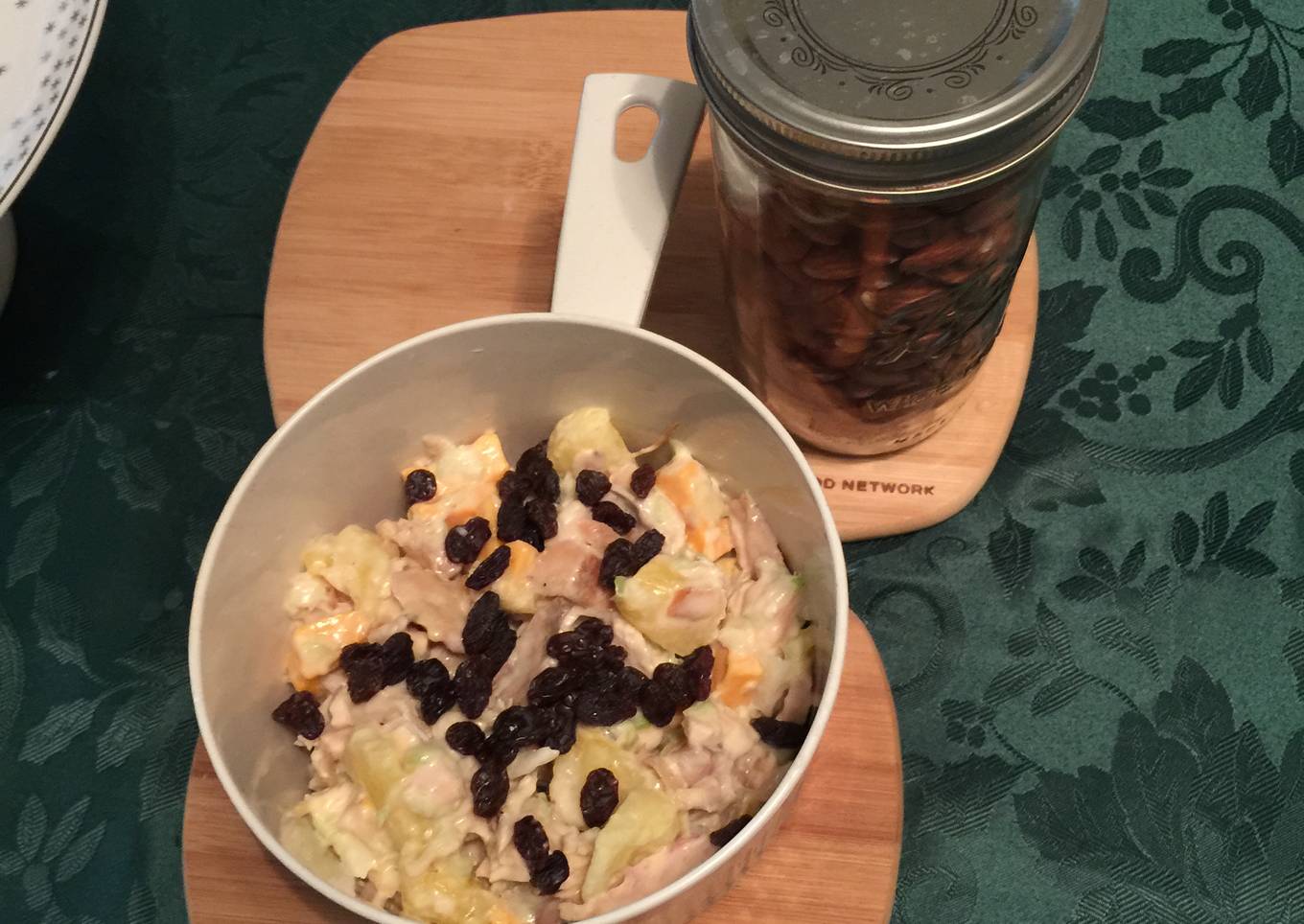 Ensalada Fría de Pollo Asado y Piña 
