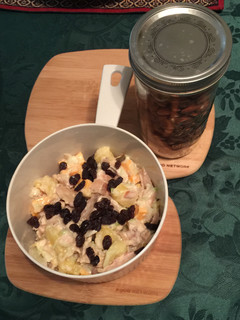 Una foto de Ensalada Fría de Pollo Asado y Piña