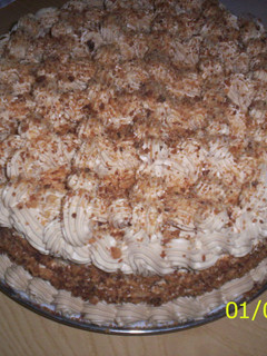Una foto de Torta de coco y chocolate (Microondas)