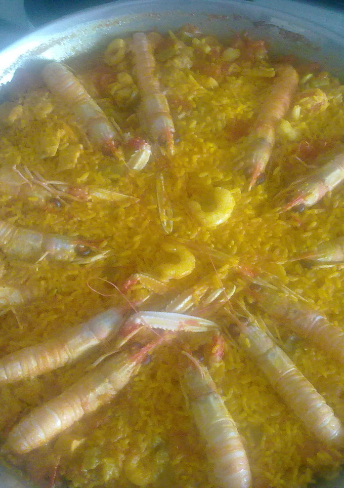 Una foto de Arroz marinero de Huelva