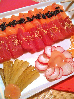 Una foto de Sashimi