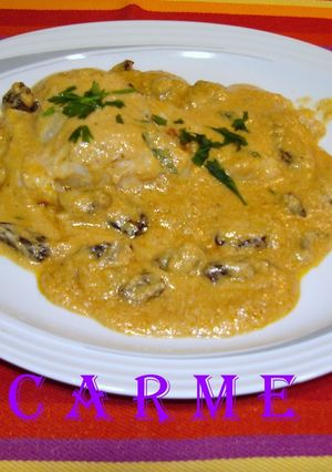 Una foto de Bacalao en salsa picantita