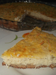 Una foto de Tarta de pollo cremosa