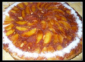 Una foto de Tarta de manzanas con CARAMELO.