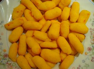 Una foto de Chizitos caseros
