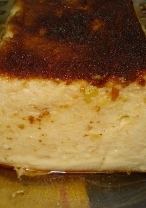 Una foto de Budín de pan con caramelo