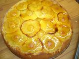 Bizcocho de manzanas amarillas