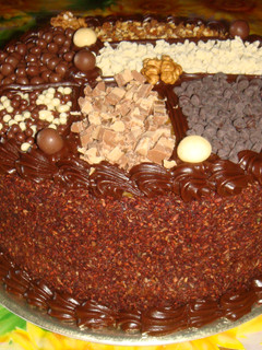 Una foto de Cobertura o relleno de chocolate para torta