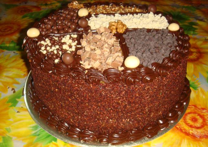 Cobertura o relleno de chocolate para torta Receta de Norali - Cookpad