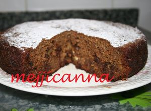 Una foto de Banana coffee cake (Tarta de banana y café)