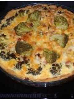 Una foto de Quiche nada kosher