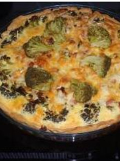 Una foto de Quiche nada kosher