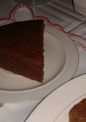 Una foto de Torta húmeda de Chocolate