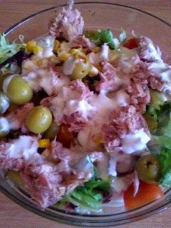 Una foto de Ensalada de atún