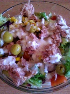 Una foto de Ensalada de atún