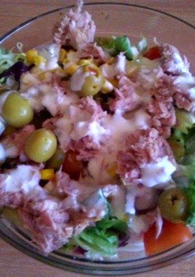 Una foto de Ensalada de atún