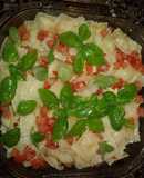 Ravioles de ricota a la keka (con salsa fría)