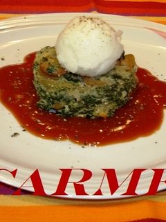 Una foto de Tartar de langostinos con helado de limón