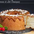 Angel food cake (Pastel de ángel)