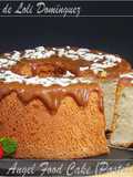 Angel food cake (Pastel de ángel)