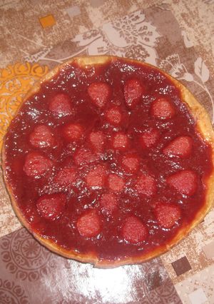 Una foto de TARTALETA DE FRESA
