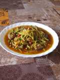FIDEUA CALDOSA CON PIMIENTOS